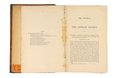 Lot 144 - Francis Darwin, Period Journals
