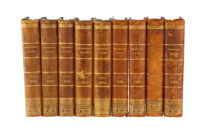 Lot 322 - Thomson, J. J. over 25 Period Journals Containing Many of His Most Important Works