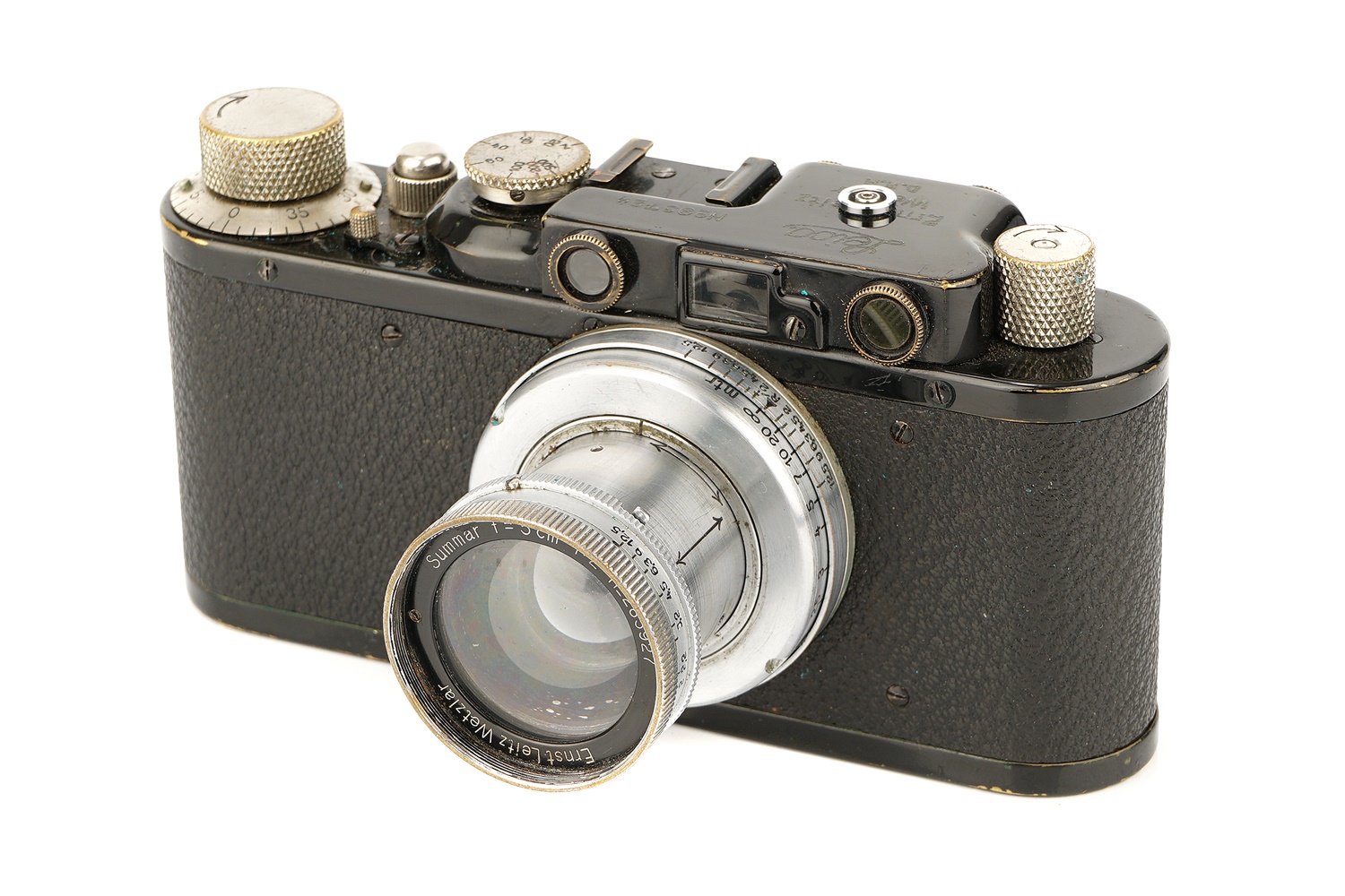 Lot 135 A Leica II Rangefinder Camera,