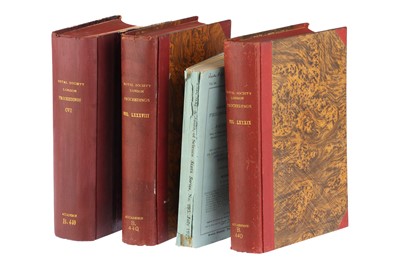 Lot 323 - William Henry Bragg, Period Journals