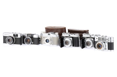 Lot 171 - A Selection of 35mm Film Viewfinder Cameras
