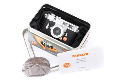 Lot 437 - A Minox DCC Leica M3 Digital Camera