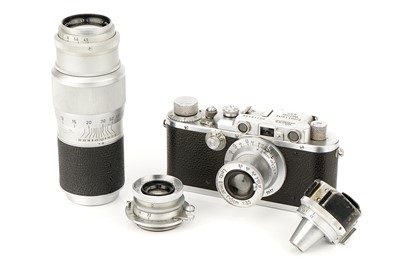 Lot 137 - A Leica IIIc Rangefinder Camera
