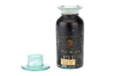 Lot 37 - Apothecary Shop Rounds, Poison Bottles