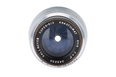 Lot 261 - A Dallmeyer Super Six f/1.9 2" Lens