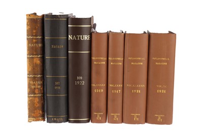 Lot 327 - Ernst Rutherford, Period Journals, Inc. Splitting of the Atom
