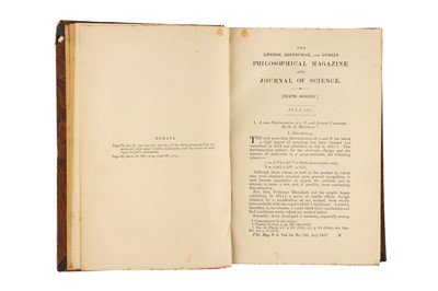 Lot 327 - Ernst Rutherford, Period Journals, Inc. Splitting of the Atom