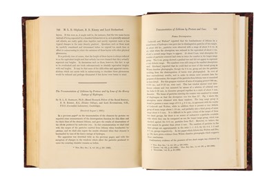 Lot 327 - Ernst Rutherford, Period Journals, Inc. Splitting of the Atom