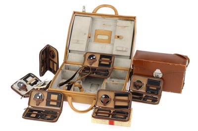 Lot 572 - A Collection of Rolleicord Acessories and Camera Outfit Cases