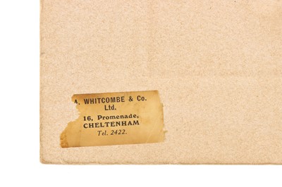 Lot 289 - William Crookes, Original Document Box