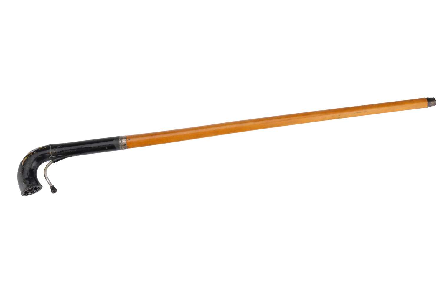 Lot 172 - A Rare Ear Trumpet Walking Stick/Cane
