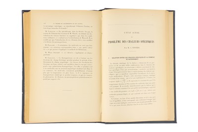 Lot 66 - La Theorie du Rayonnement et les Quanta, Einstein; Curie; Plank, Rutherford, et al.
