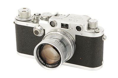 Lot 144 - A Leica IIIf Black Dial Rangefinder Camera