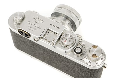 Lot 144 - A Leica IIIf Black Dial Rangefinder Camera