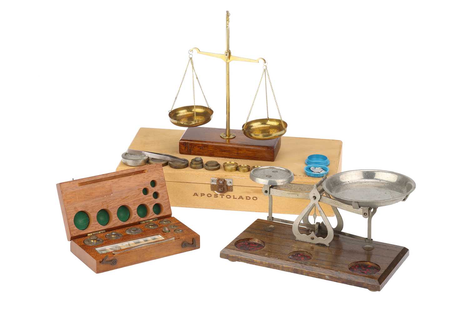 Lot 756 - A Set of Miniature Weighing Scales