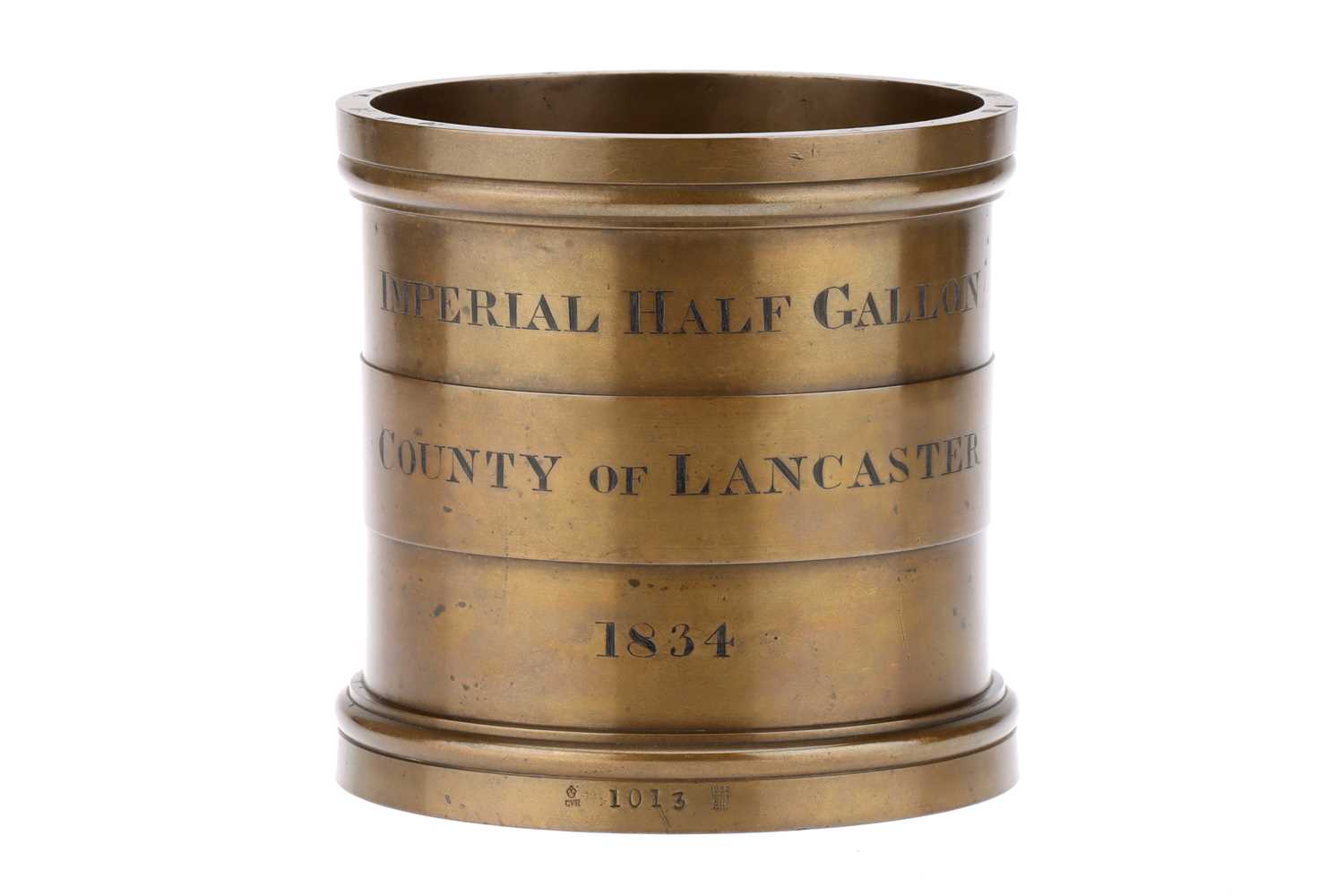 Lot 223 - A Fine Georgian Imperial Half Gallon Measure