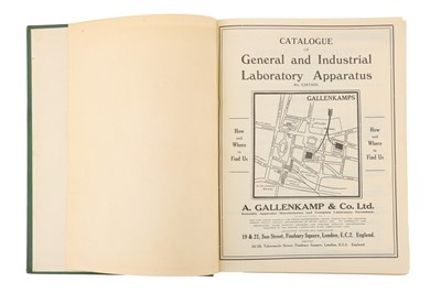 Lot 357 - A. Gallenkamp & Co. Ltd, Catalogue of General & Industrial Laboratory Apparatus