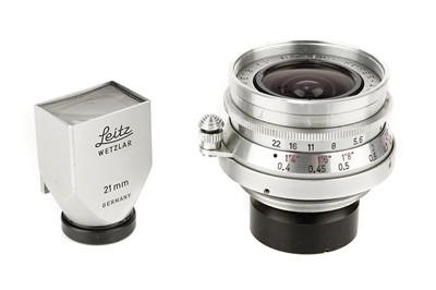 Lot 148 - A Leitz Super-Angulon f/4 21mm Lens