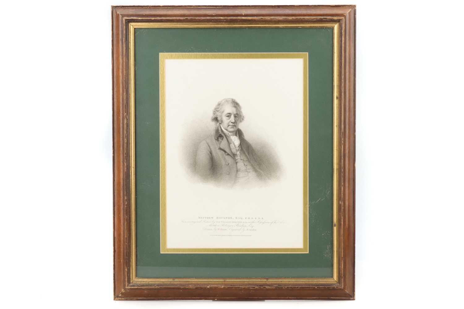 Lot 300 - A Fine Engraving of the Engineer Matthew Boulton