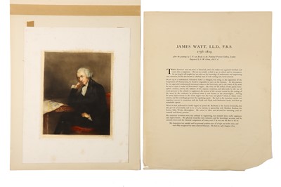 Lot 299 - Engravings of Famous Scientists and Engineers