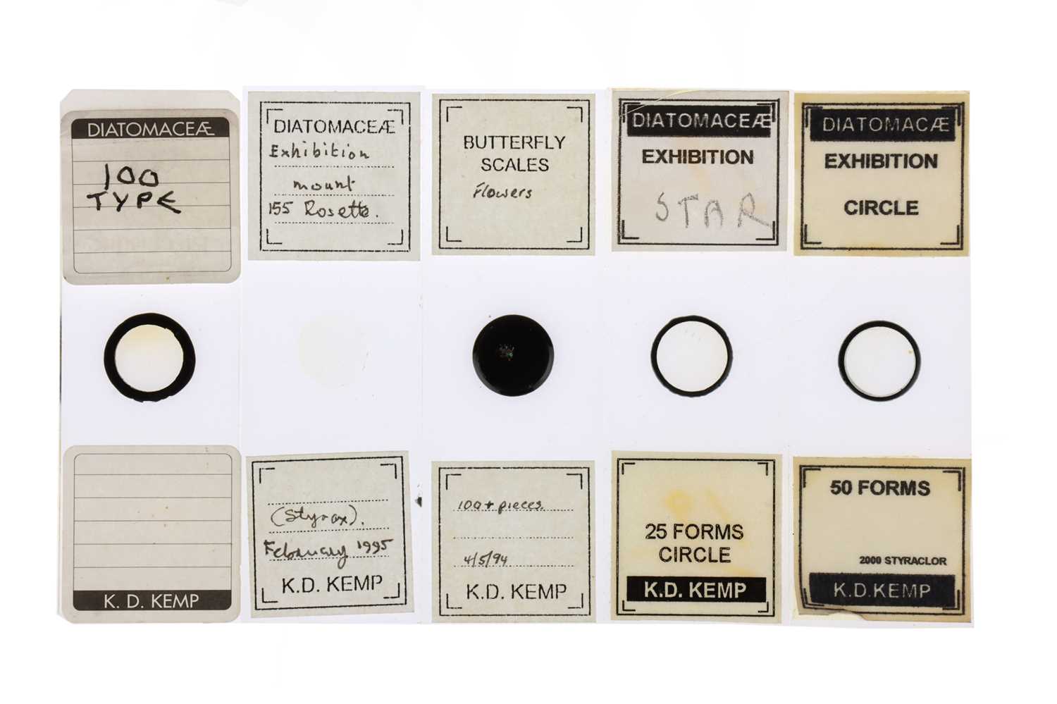 Lot 261 - Klaus, Kemp, Exhibition Microscope Slides