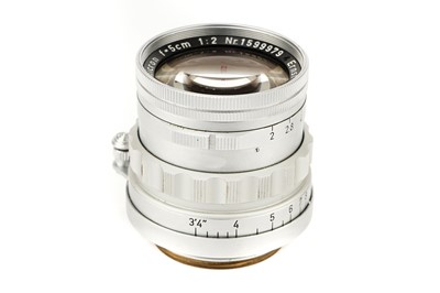 Lot 151 - A Leitz Summicron f/2 50mm Lens