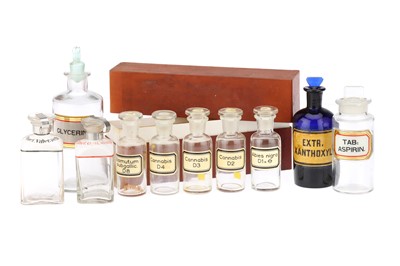 Lot 713 - Five Apothecary Shop Rounds, Opium etc.