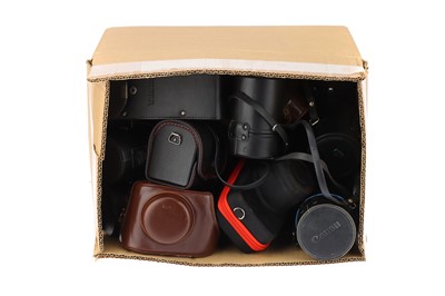 Lot 584 - A Large Selection of Camera Cases