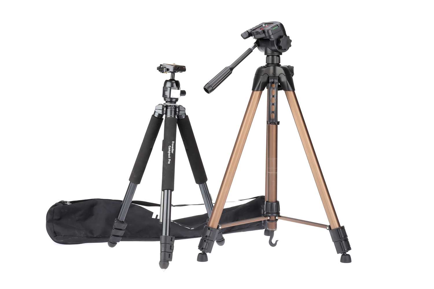 Lot 586 - Two Camera Tripods