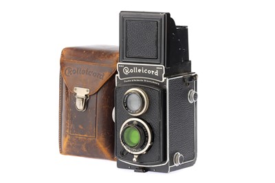 Lot 344 - A Rollei Rolleicord 1a Model 2 TLR Camera