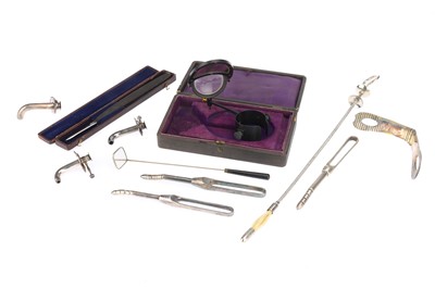 Lot 706 - Surgical Instruments, Throat Interest!