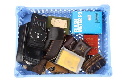 Lot 573 - A Selection of Camera Light Meters