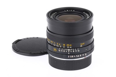 Lot 75 - A Leitz Summicron-R f/2 35mm Lens