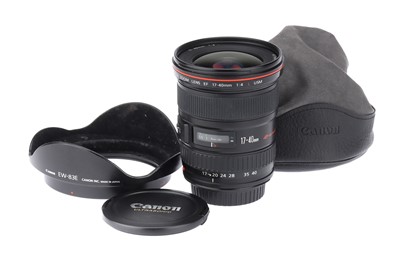 Lot 276 - A Canon EF L f/4 17-40mm Lens