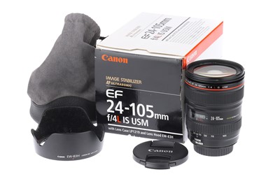 Lot 275 - A Canon EF L IS f/4 24-105mm Lens