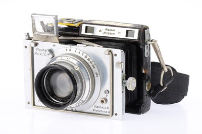 Lot 350 - A Plaubel Makina IIb Folding Rangefinder Camera