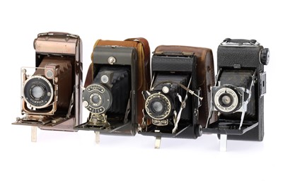 Lot 443 - A Selection of British Folding Cameras