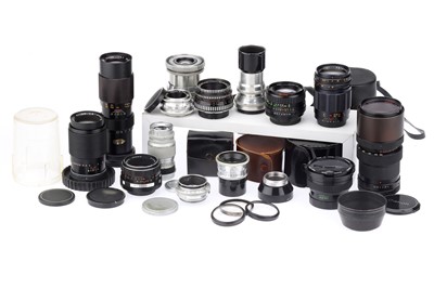 Lot 509 - A Selection of Various Lenses