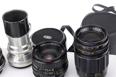 Lot 509 - A Selection of Various Lenses