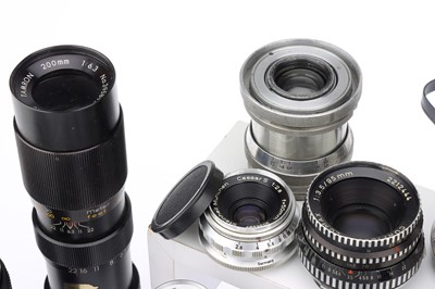 Lot 509 - A Selection of Various Lenses