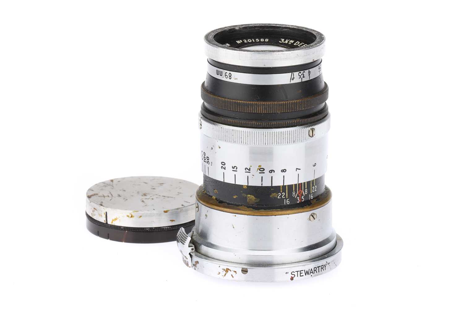 Lot 111 - A Ross London Definex f/3.5 89mm Lens