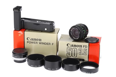 Lot 281 - A Canon FD f/2.8 35mm Camera Lens