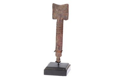 Lot 852 - Two African Tribal Shango Axes from Puerto Novo