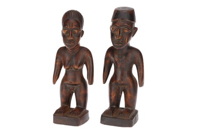 Lot 859 - African Tribal Ibeji Twins