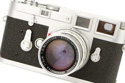 Lot 162 - A Leica M3 Rangefinder Camera