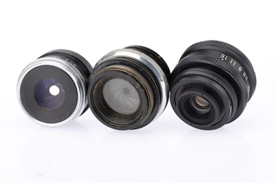 Lot 493 - A Selection of Three Enlarger Lenses