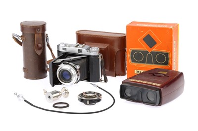 Lot 353 - A Balda Super Baldax Medium Format Rangefinder Camera