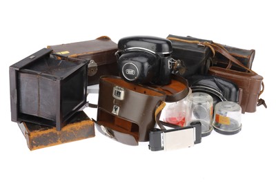 Lot 596 - A Good Selection of Zeiss Ikon Contarex Accessories