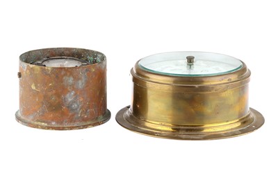 Lot 776 - Ship's Barometer and A Boat Compass