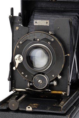 Lot 434 - An Adams Vesta Folding Bed Camera Outfit